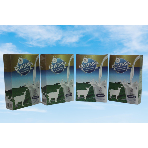 

PROMO 4 BOK GOATAWA Susu Kambing Etawa Bubuk isi 200 gram