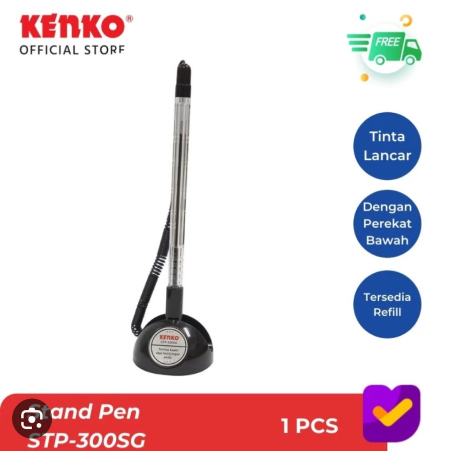 

Kenko Pen Stand STP-300SG - Pulpen Meja