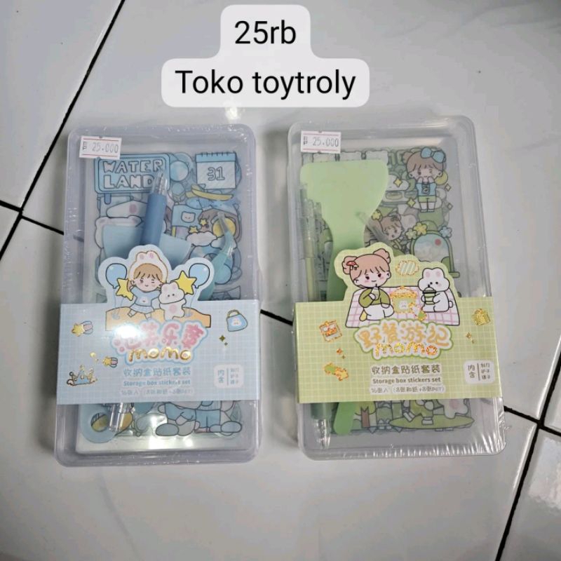 

Stiker Set Kit Pinset Box
