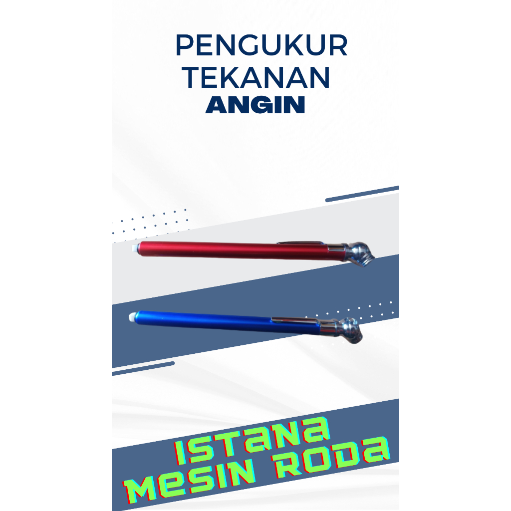 Pensil Pengukur Tekanan Ban Alat Pengukur Tekanan Ban Angin Tire Gauge Ukuran Angin Ban Mobil Model 
