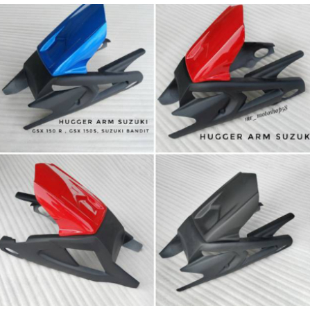 COVER ARM GSX 150 HUGER GSX 150S HUGGER SUZUKI BANDIT ARM GSX 150 R VISOR WINGLET GSX AXIO DELKEVIC