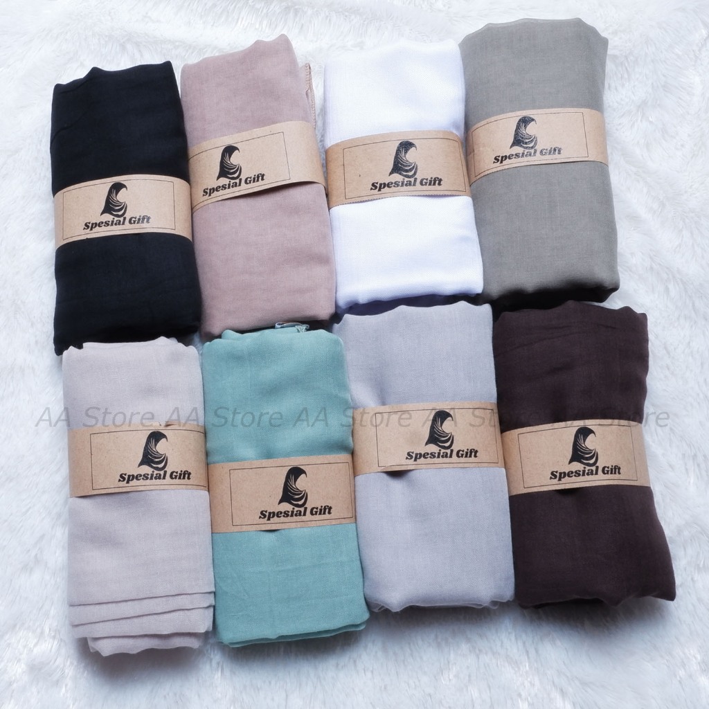 FREE ONGKIR HAMPERS SATU HIJAB SEGIEMPAT PARIS JADUL / KADO GURU / ULTAH / KERUDUNG