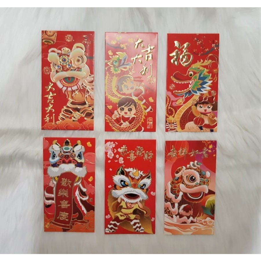 

Angpao Imlek Barongsai Terbaru Termurah Ukuran besar LL3047 Premium