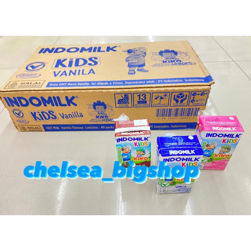 

1DUS (ISI 40PCS) Indomilk Kids 115ml all variant