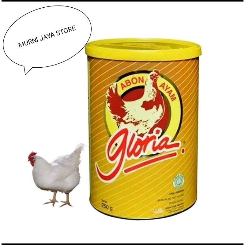 ABON AYAM GLORIA 250 GRAM .