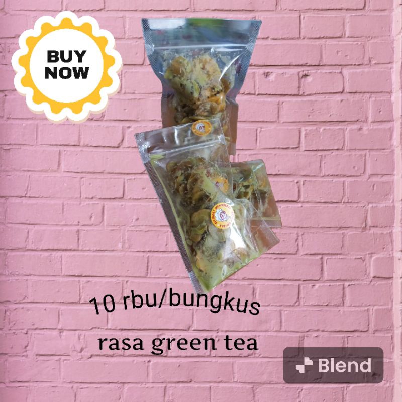 

Keripik Pisang green tea