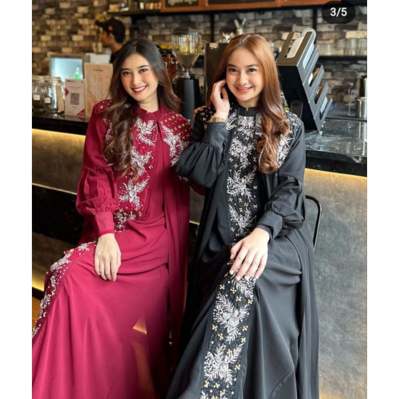 AFNIA kaftan dress by tanahabangcollection