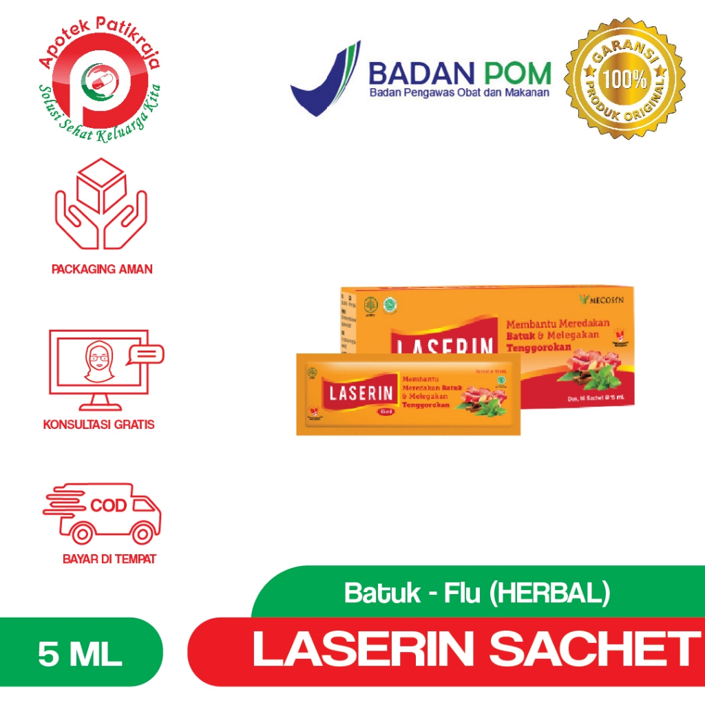 LASERIN SACHET 15ML