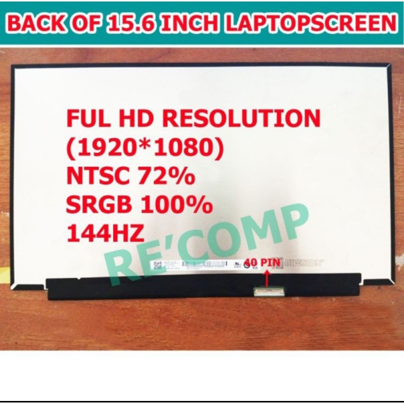 LED LCD Asus Tuf Gaming A15 FX506 FX506I FX506IH FA506QM FULL HD IPS 144hz