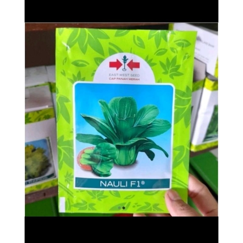 Benih Pakcoy Nauli panah merah isi 10gram