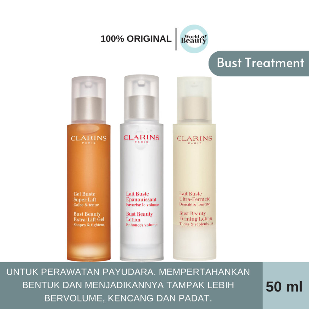 Clarins Bust Beauty Lotion - Lotion Perawatan untuk breast (Payudara)