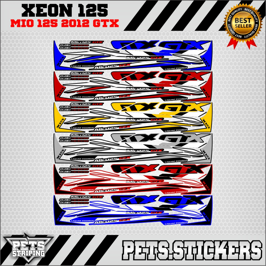 STRIPING XEON MIO 125 GTX rc thailand