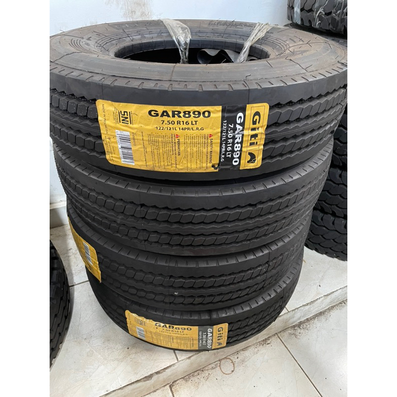 BAN TRUK 750 16 GITI GAR890 KOMPLIT