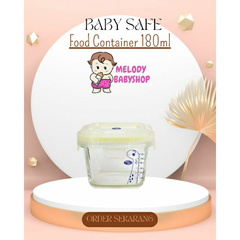 BABY SAFE FOOD CONTAINER KACA