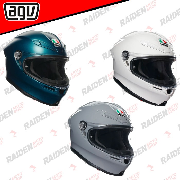 AGV K6 S SOLID COLOR FULL FACE HELMET