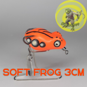 Soft frog 3Cm umpan ikan gabus umpan tiruan katak umpan Upancing murah