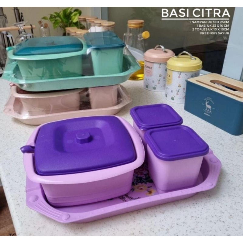 Basi Citra SET 4  Free Centong Sayur 