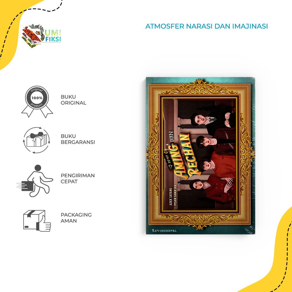 Buku Novel - Aming Rechan - Revianaprl - Akad - Bumifiksi