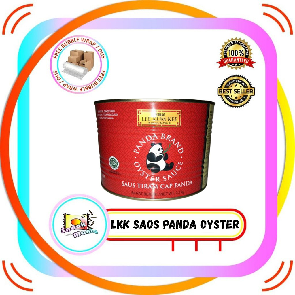 

Lee Kum Kee Saos Panda Oyster 2 Kg Saus Tiram 2.2 Kg Kaleng