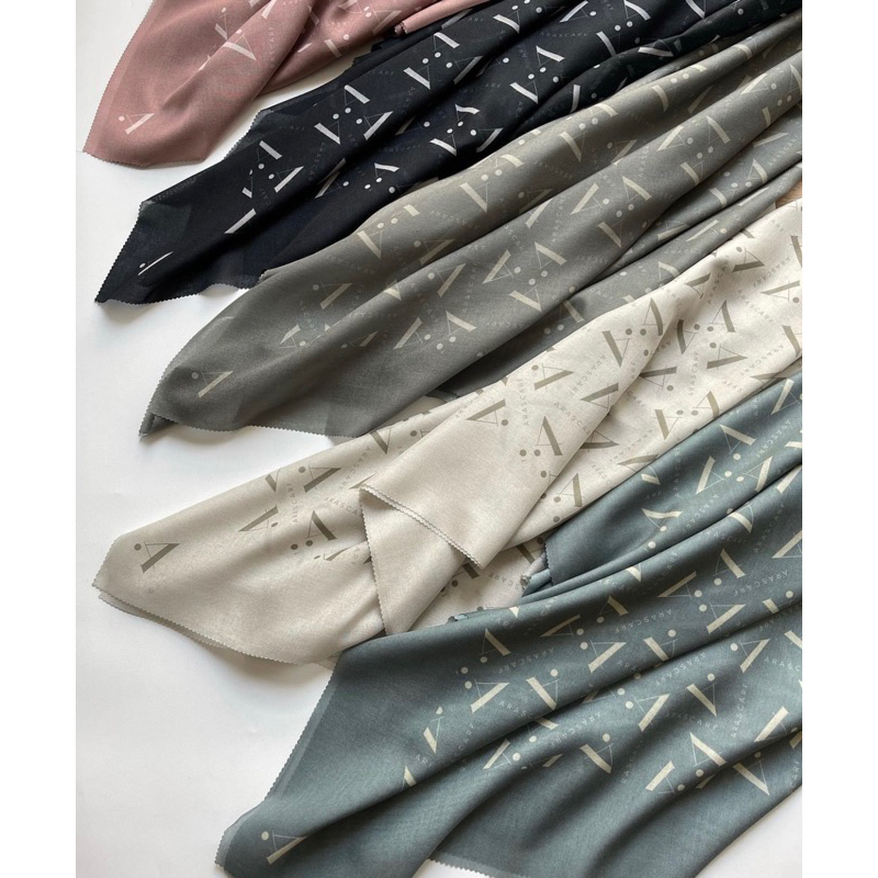 RESTOCK ARASCARF | Jastip Arascarf | Melody Scarf | Monogram Scarf Arascarf