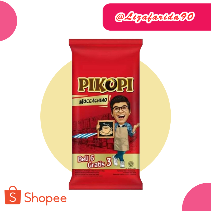 

Pikopi Kopi Instan Moccacino 1 pack (9pcs)