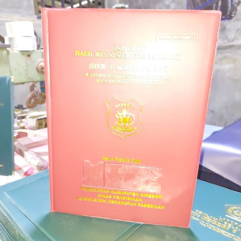 

sampul raport isi 30 lembar