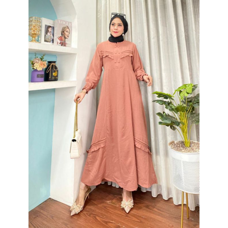 DRESS CRINKLE AIRFLOW POLOS HITAM