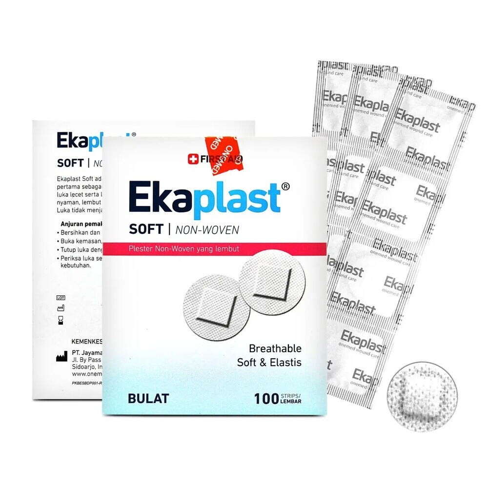 Ekaplast  - Plester Bulat -  Alkes - Box