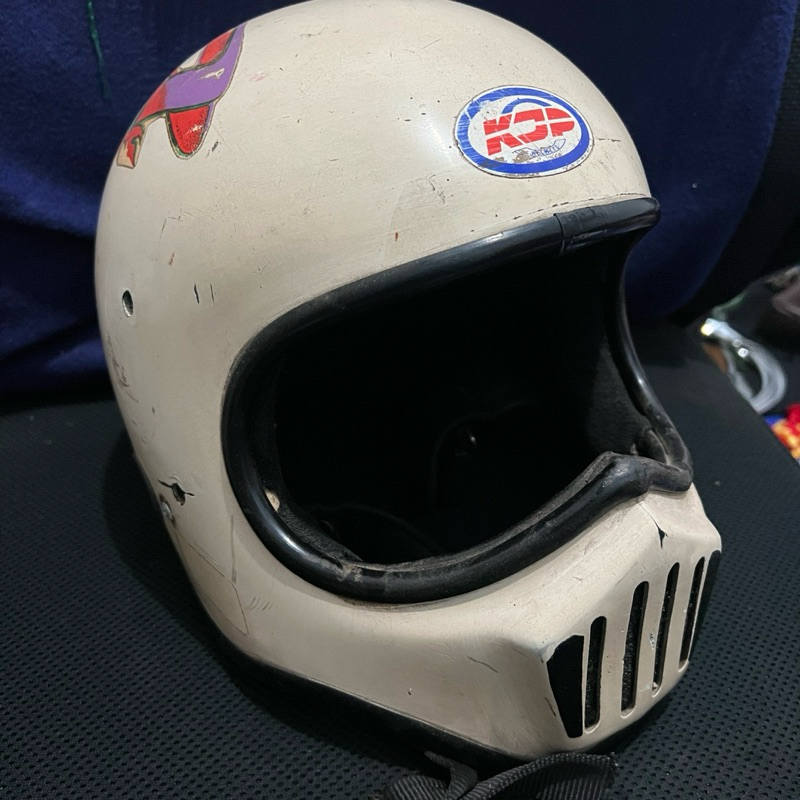 helm kjp cakil fullface full original. helm vintage