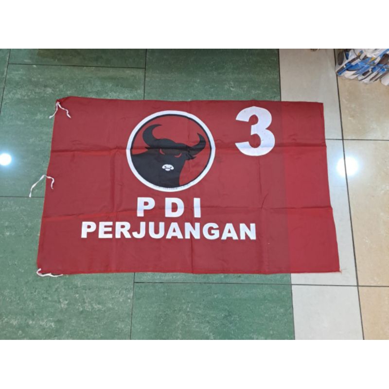 bendera pdi perjuangan bendera pdip