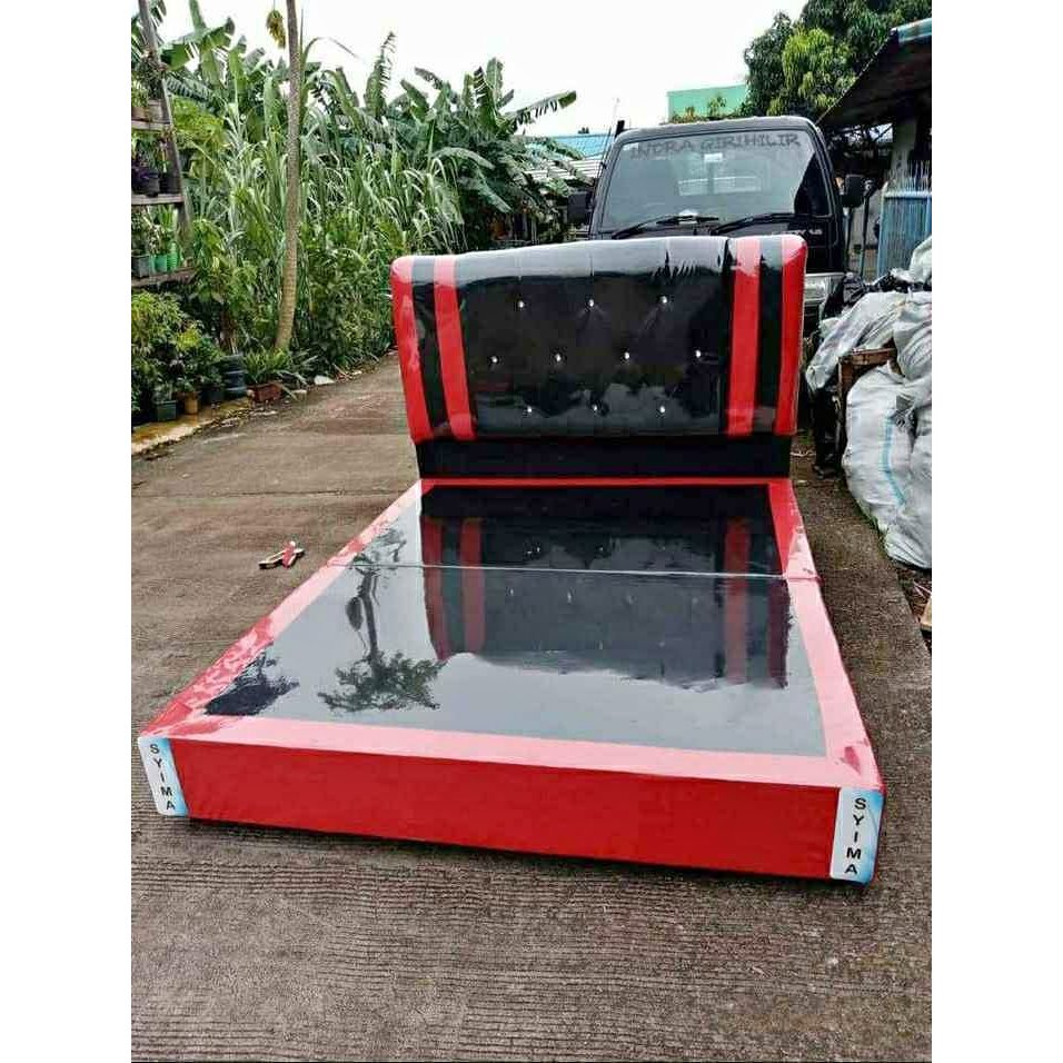 Dipan Divan Ranjang Sandaran Kasur Tempat Tidur SpringBed Busa Modern Minimalis Mewah BATAM