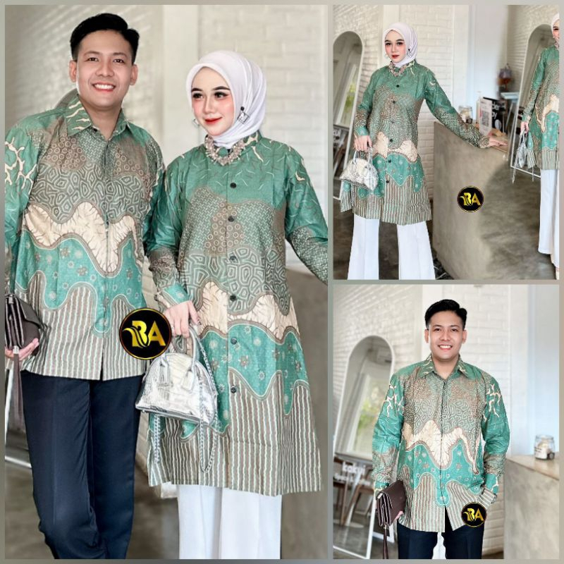 TUNIK BATIK MODERN ATASAN BATIK WANITA BAJU BATIK SERAGAM RESMI KANTOR STYLE BATIK MODERN SIZE M L X