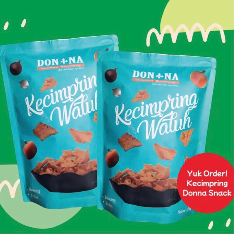 

KECIMPRING WALUH DONNA Bawang Pedas Makanan Ringan Khas Cepu Blora 125 gr