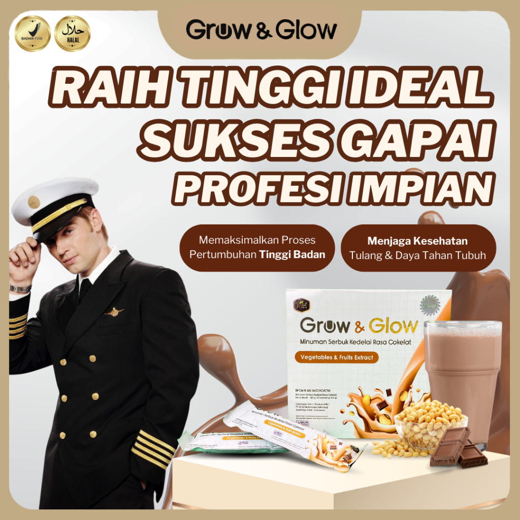 

Susu Peninggi Badan 100% Orignal Grow And Glow Rendah Kalori Tinggi Kalsium Pertumbuhan Remaja 16 Tahun Suplemen Kesehatan Terbaik Untuk Remaja Dan Dewasa