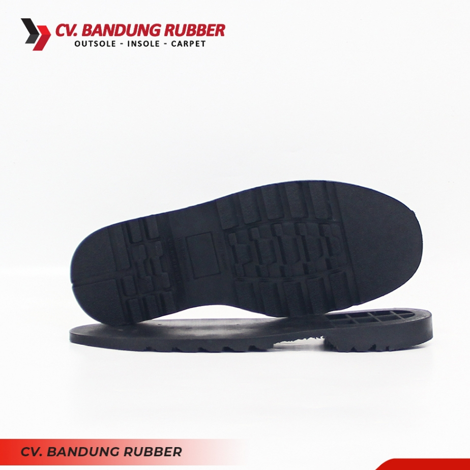 Sole karet potong Sepatu Safety - Model Sole sepatu CAT-Caterpillar Bahan Bagus Warna Hitam