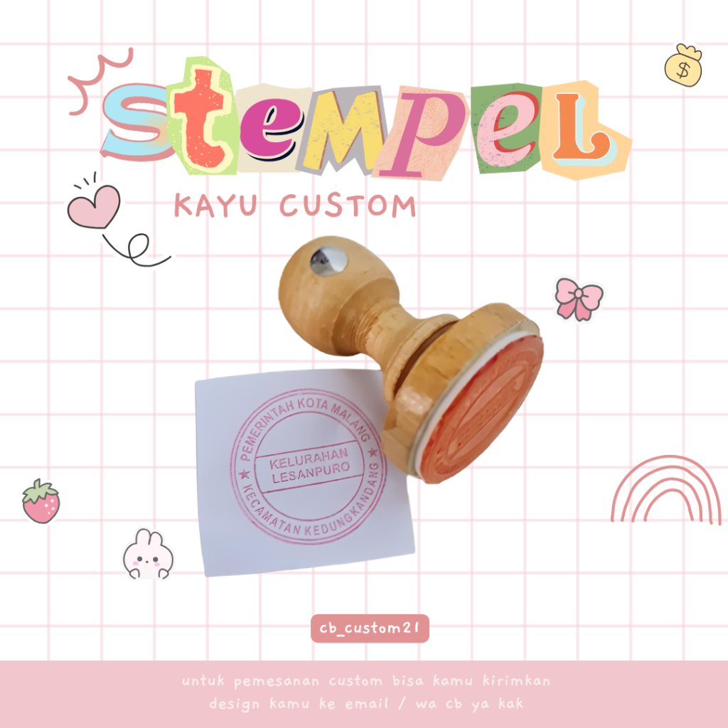 

Stempel Kayu / Runaflek Custom