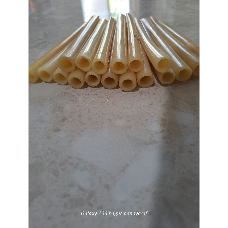 once sedotan tulang sapi pipa once tulang sapi panjang 12cm