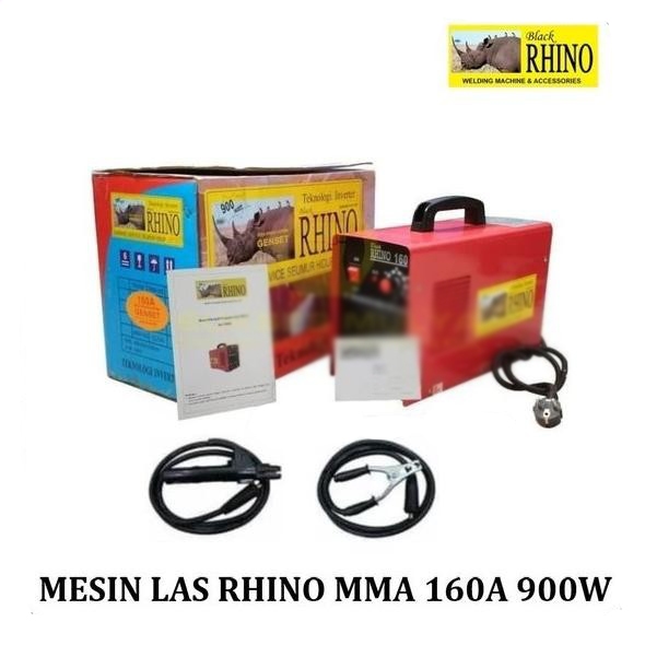 Mesin Las Black Rhino MMA 160A / Travo Las inverter MMA 160 900 watt