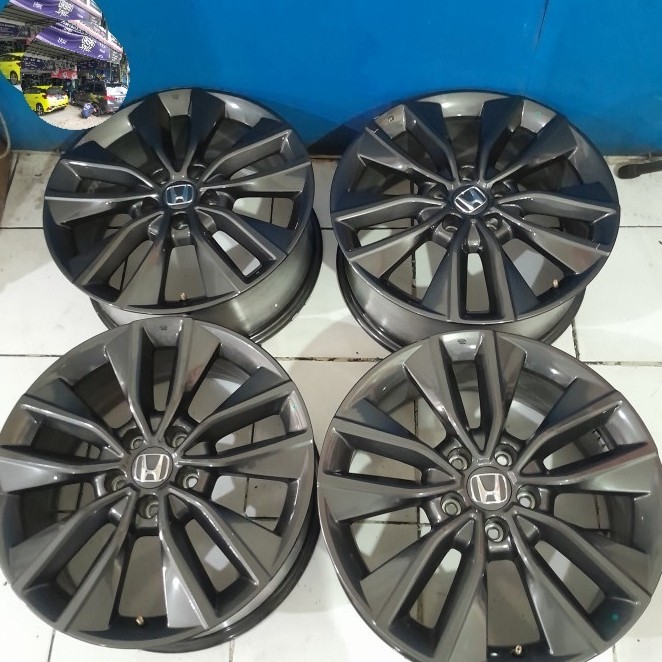 velg mobil bekas original hrv rs prestige R18 pcd 5x114