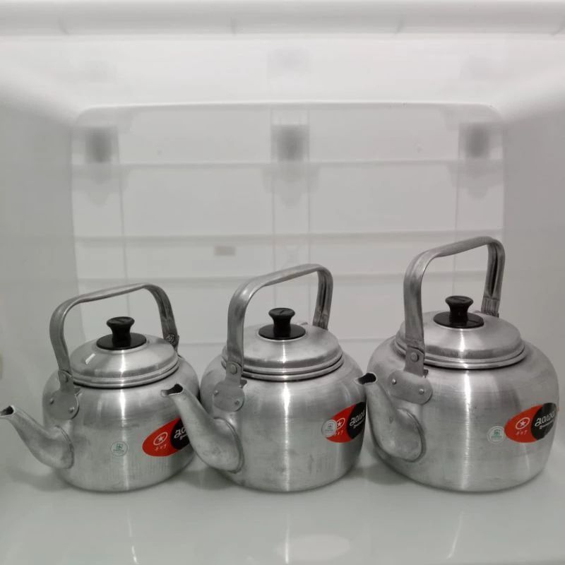 Teko Jawa Cor Alumunium / Kettle / Ceret Masak Air / Ceret Jawa 16-28 cm
