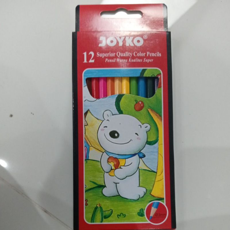 

PENSIL WARNA JOYKO PANJANG CP-12PB