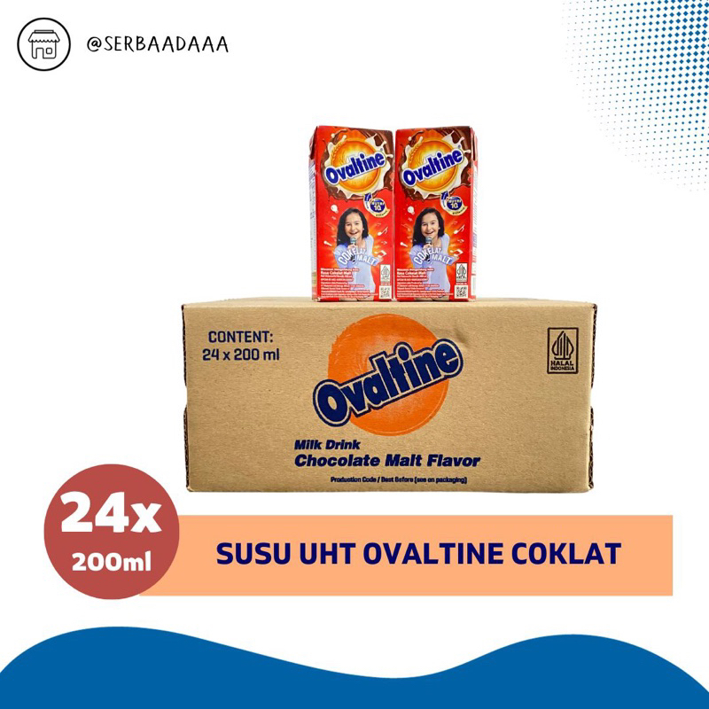 

RB Ovaltine 200 ML 1 Dus isi 24 PCS