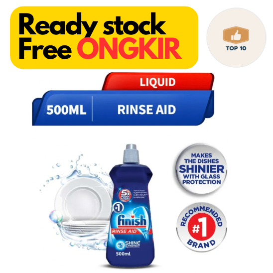 Finish Dishwasher Rinse Aid 500MLFinish Dishwasher Rinse Aid 500ML