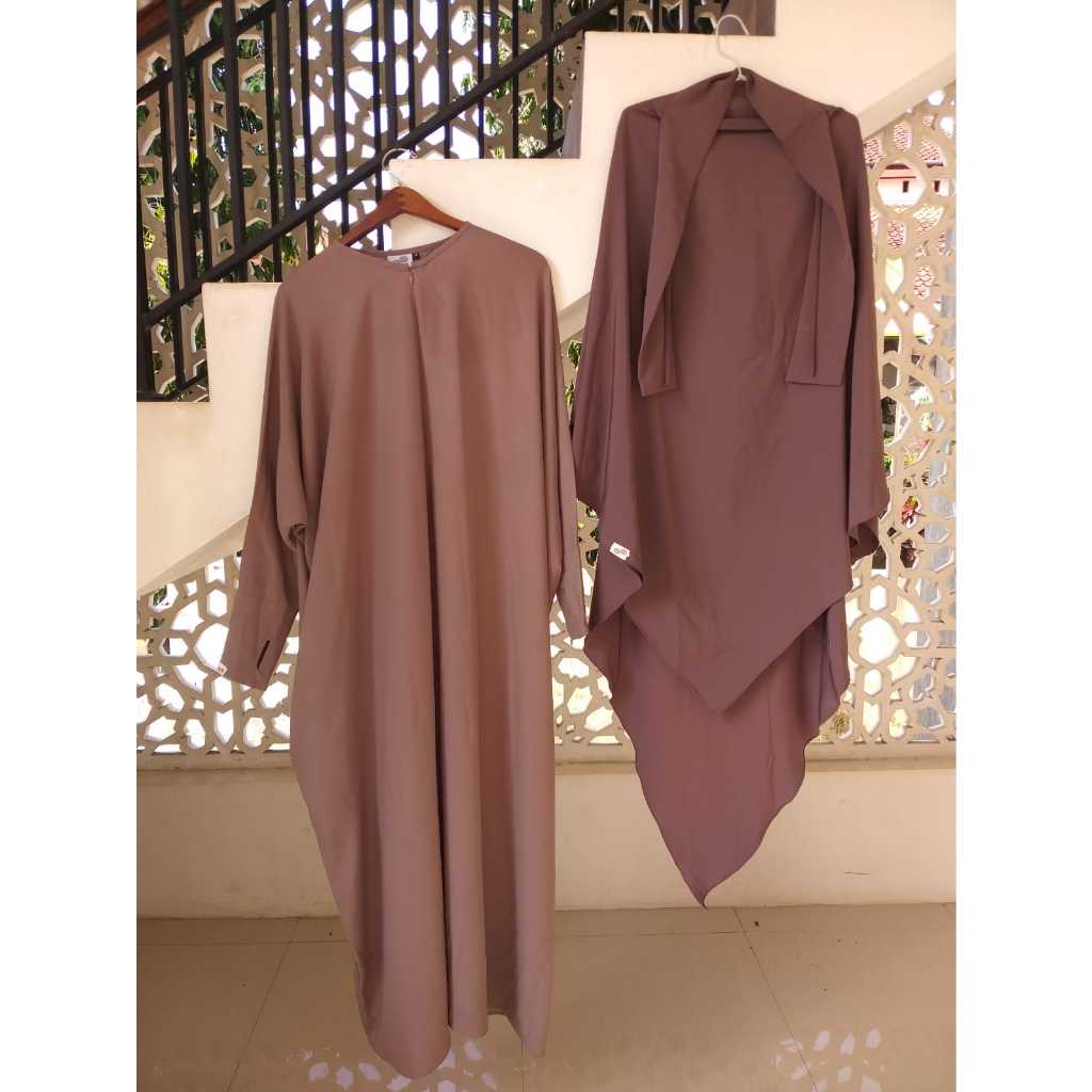 Abaya FK set Preloved Dheambun Project