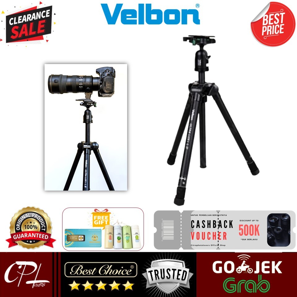 VELBON Ultra Luxi L III Tripod