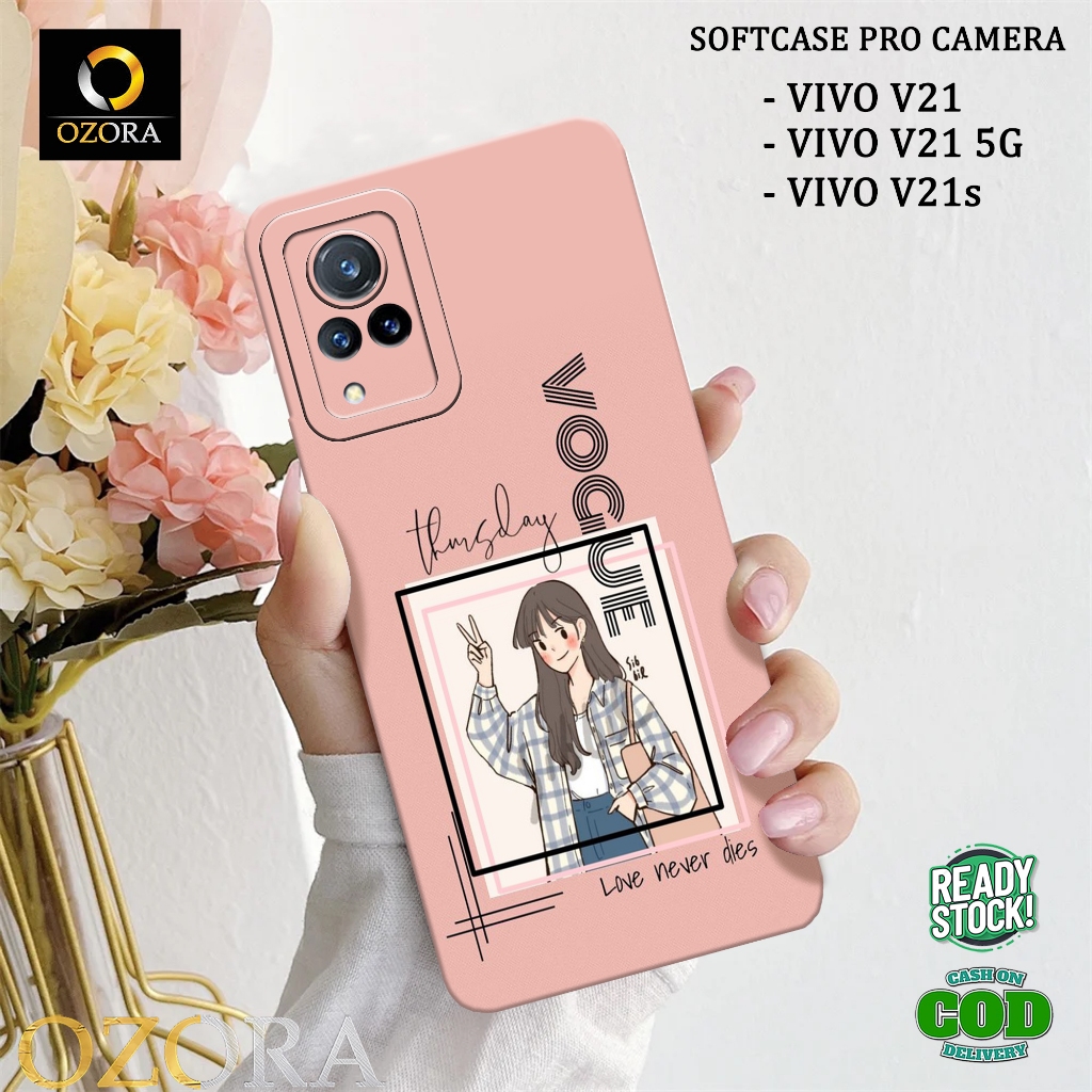 OZORA - Case VIVO V21 / V21 5G / V21s Terbaru - Fashion Case AESTHETIC - Casing Hp VIVO V21 / V21 5G