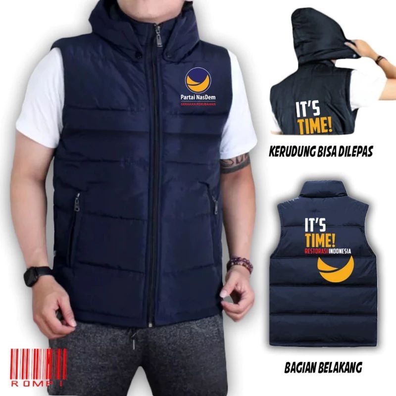 ROMPI partai Nasdem jaket Nasdem