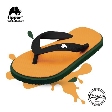 Fipper KIDS MUSTARD / GREEN ARMY / BLACK