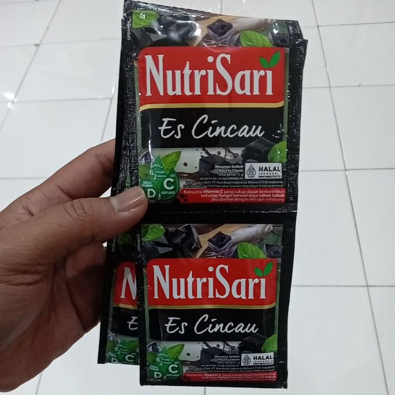 

Mahbubah - NutriSari 14 g @ 10 pcs Rasa Cincau Sachet