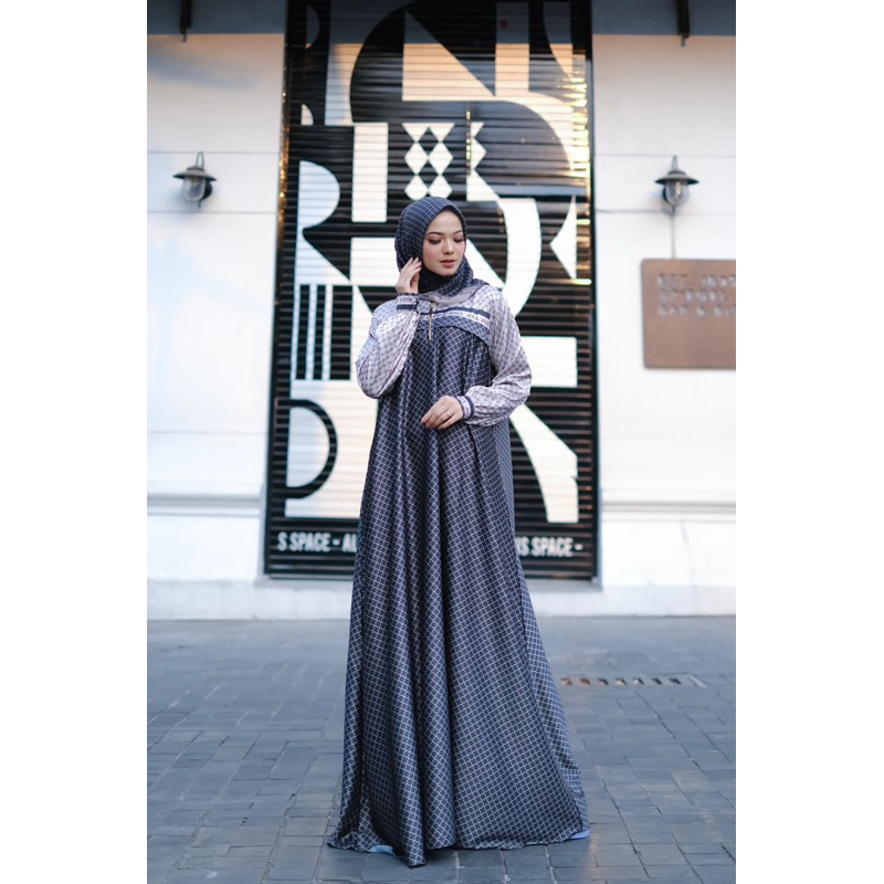 DARA BLACK BY JOZA ARINA GAMIS DRESS BUSUI SET